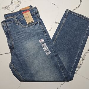 Levi's 513 Slim Straight Blue Jeans Stretch Men's Size 38x30 NWT
